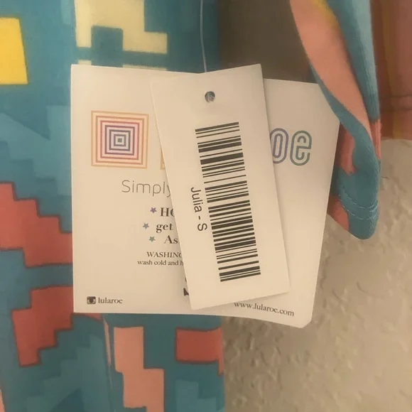 LuLaRoe Julia dress size small - Picture 3 of 5